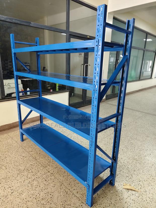 Heavy-duty Industrial Steel Storage Rack Or Shelving Unit - thumbnail 3