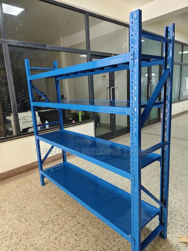 Heavy-duty Industrial Steel Storage Rack Or Shelving Unit - thumbnail 4