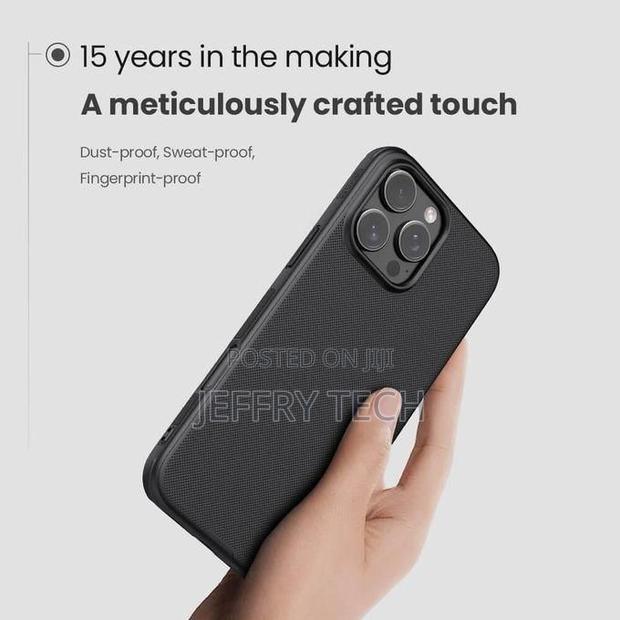 Mikef iPhone 15 Pro Max Nillkin Super Frosted Shield Pro Matte Case - thumbnail 3