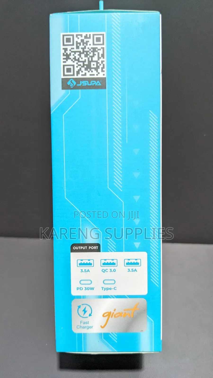 Jsupa 65w 4 Ports Car Charger