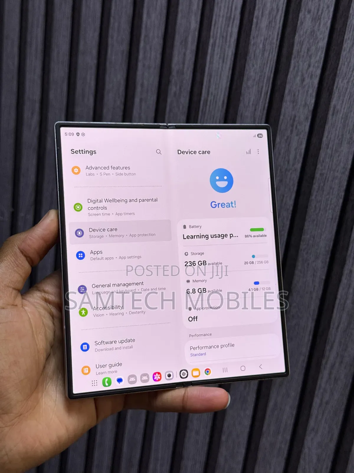 Samsung Galaxy Z Fold6 256 GB Silver
