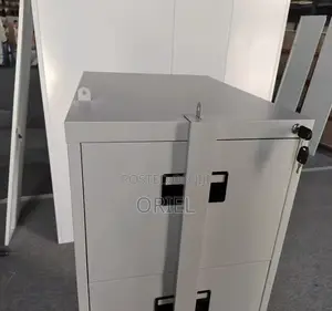 Office Vertical Cabinet : 3-Drawer Filing Cabinet With Locking Bar