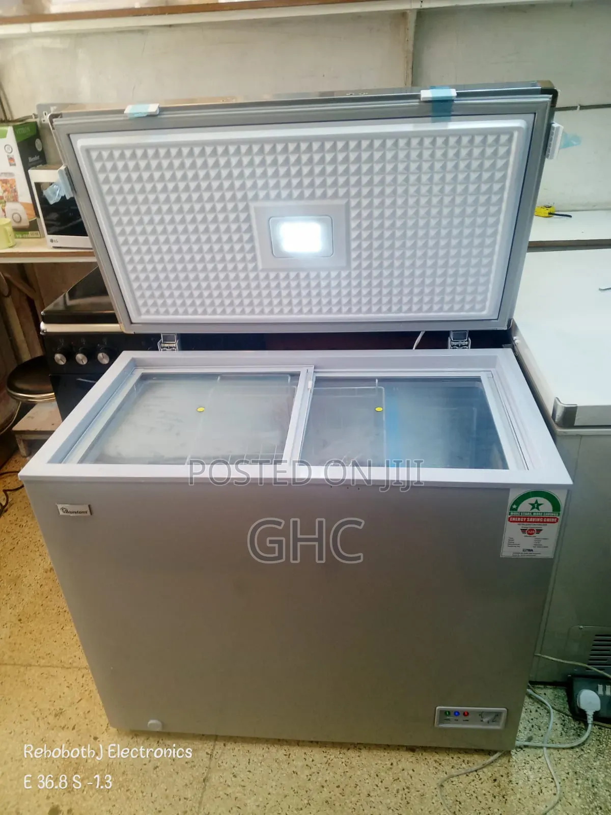 (Gray) Chest Freezer 200l