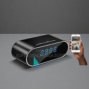 Remote Monitoring Mini Table Clock Wifi Spy Hidden Camera - main view