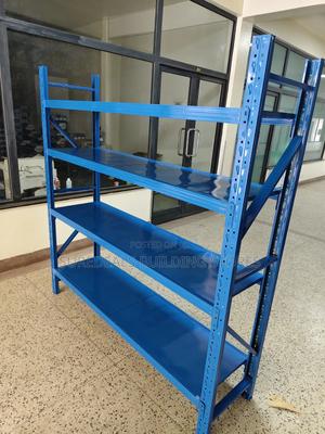 Blue Steel Adjustable  Industrial Storage Rack - thumbnail 2