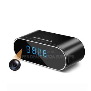 24/7 Operation Mini Table Clock Wifi Spy Hidden Camera - main view