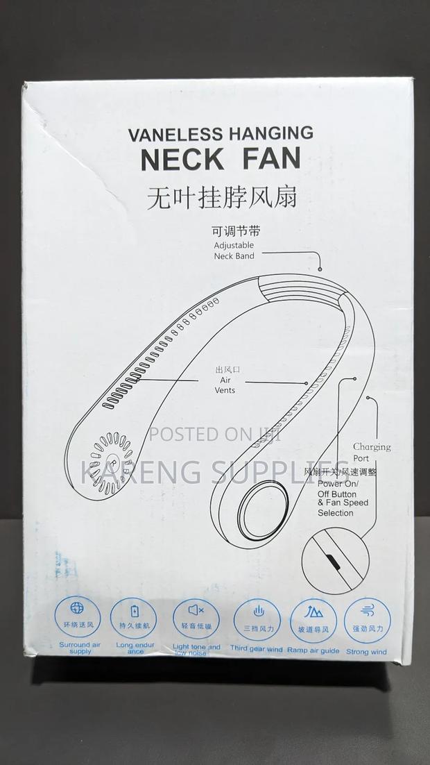 3 Speed Neck Fan (Rechargeable) - thumbnail 6