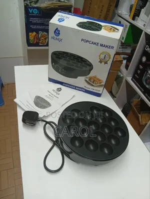 Nunix Popcake Maker at 500 Available