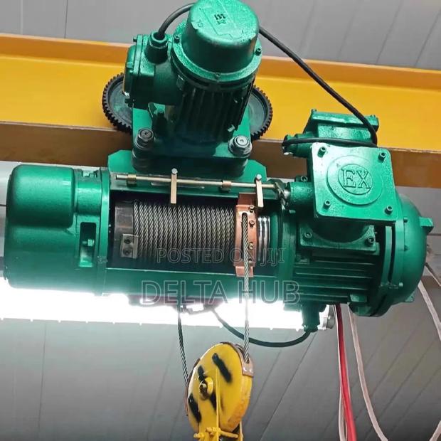 5t Power Motorized Wire Rope Hoisting Machine - main view