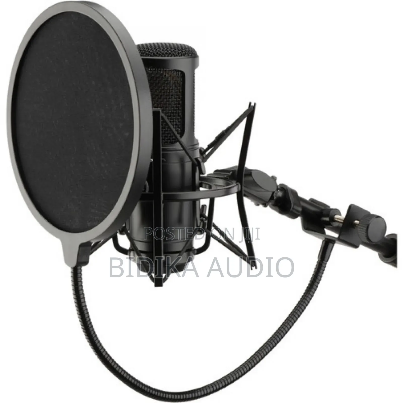 Microphone Pop Filter With Gooseneck and C-Style Clamp
Microphone Pop