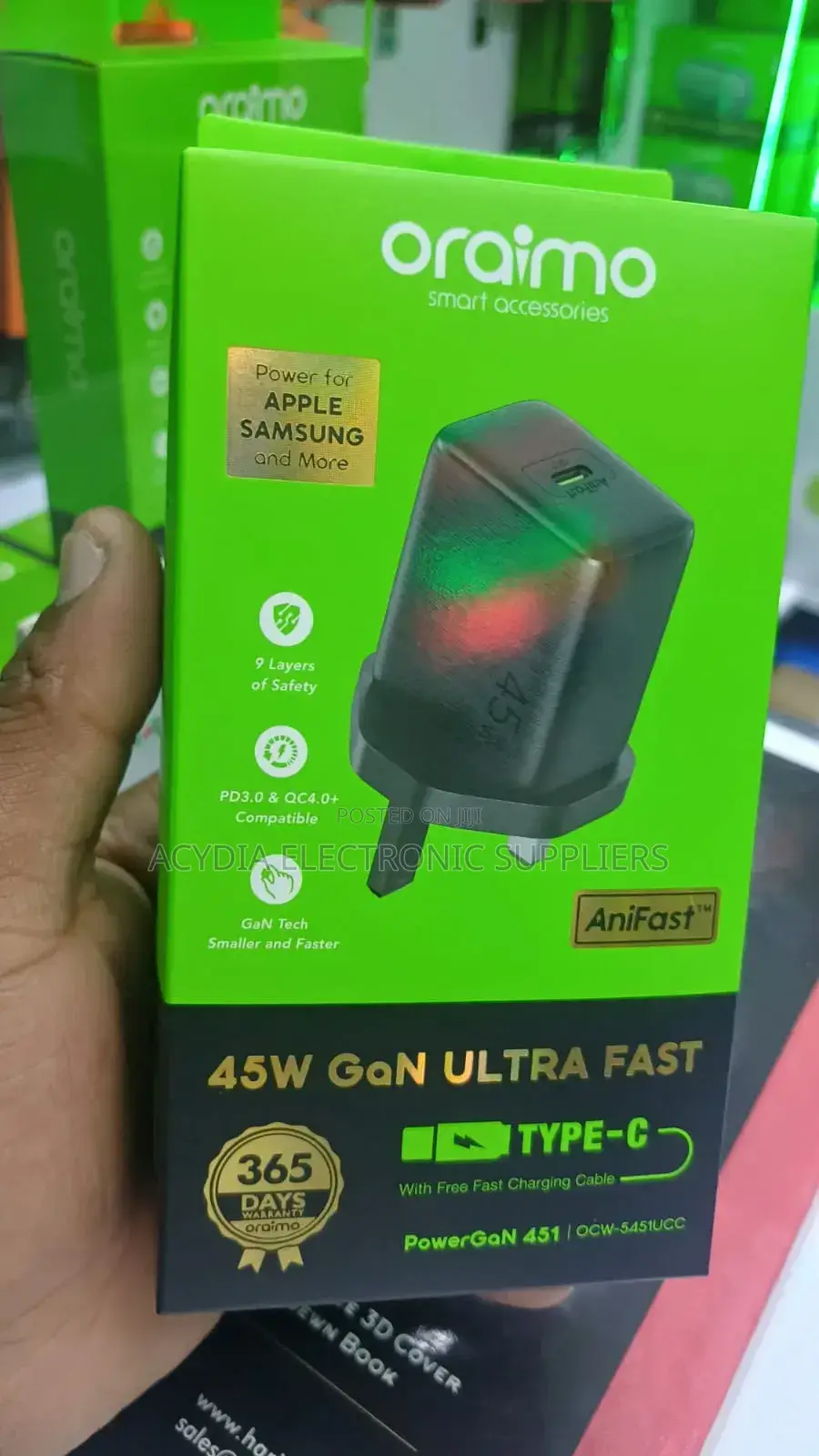 Oraimo Powergan 451 Ocw-5451ucc