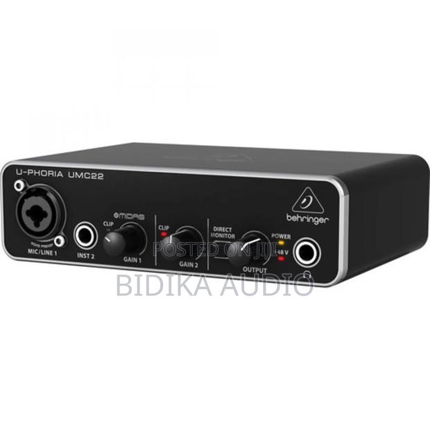 Behringer U-Phoria Umc22 2x2 Usb Audio Interface