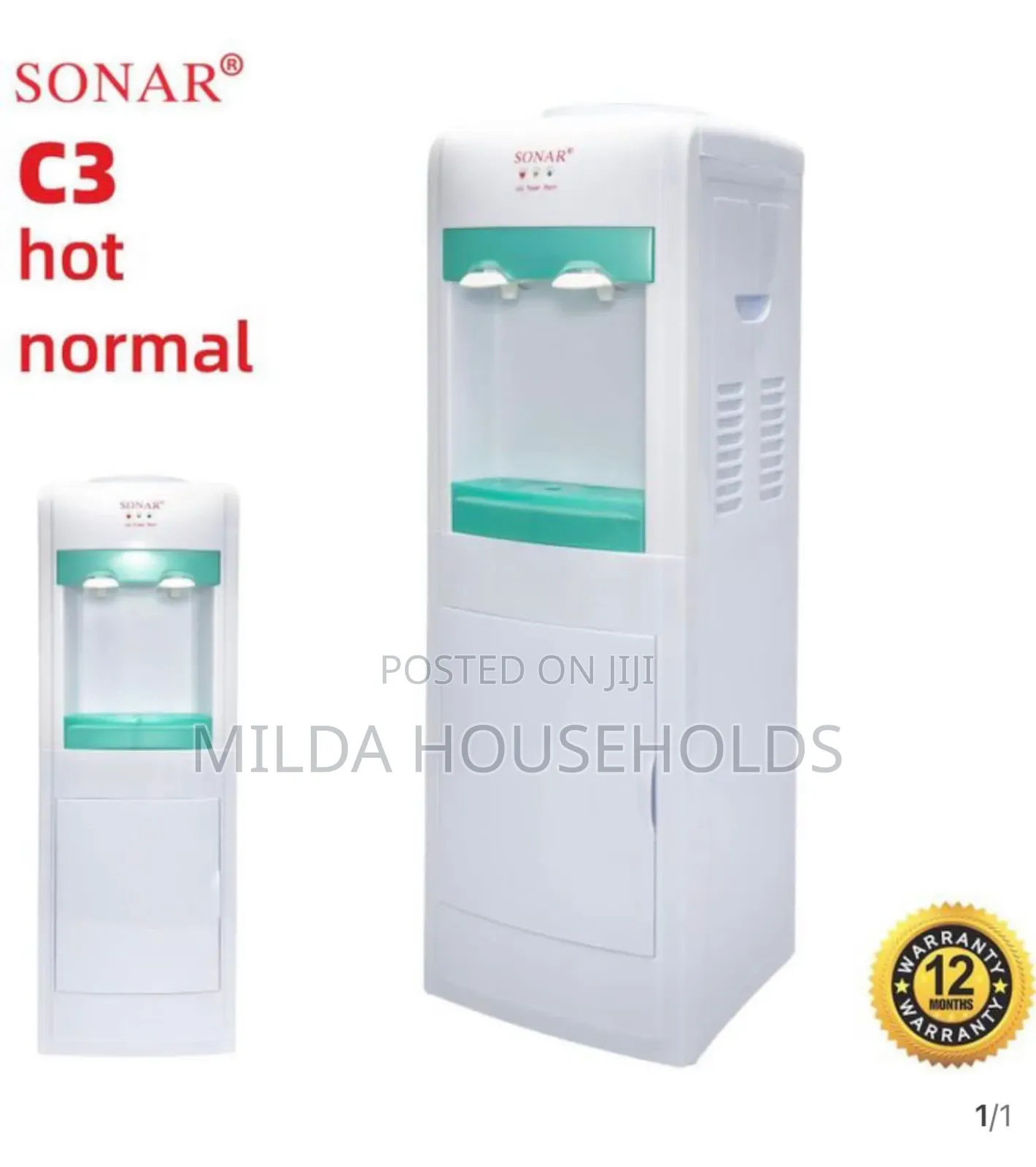 Sonar C3 Hot and Normal Water Dispenser