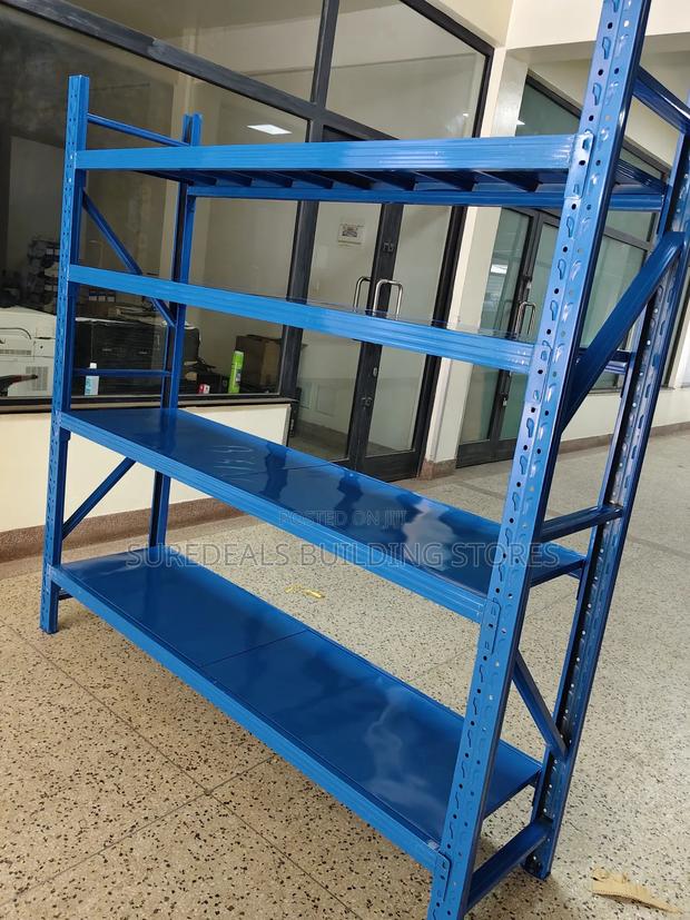 4 Levels Industrial Warehouse Racks / Shelves. - thumbnail 4