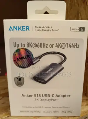 Anker 518 Usb-c To 8k Hdmi Adapter