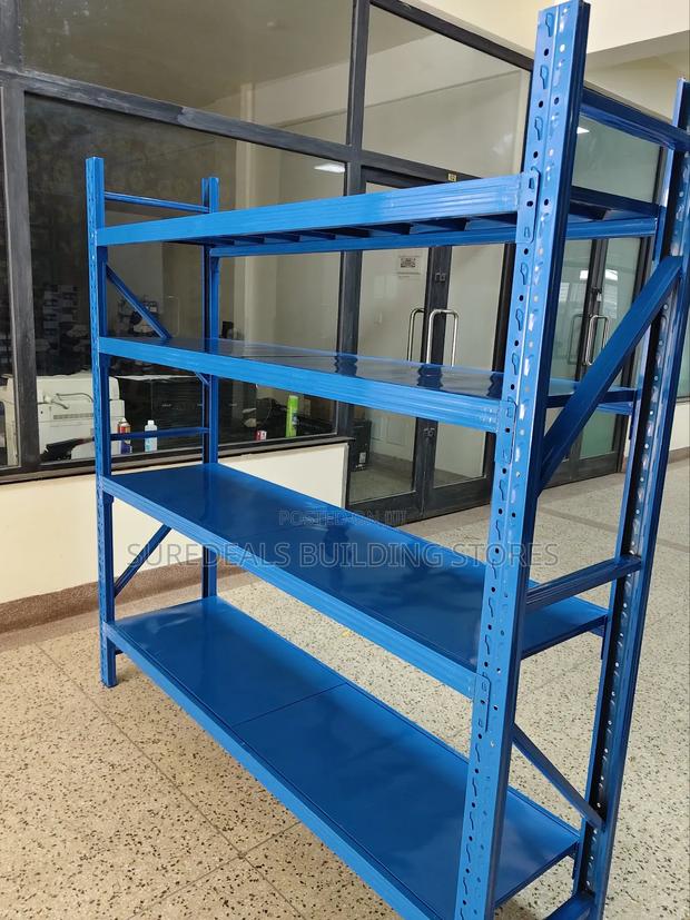 4 Tier Adjustable  Storage Racks / Shelves - thumbnail 3