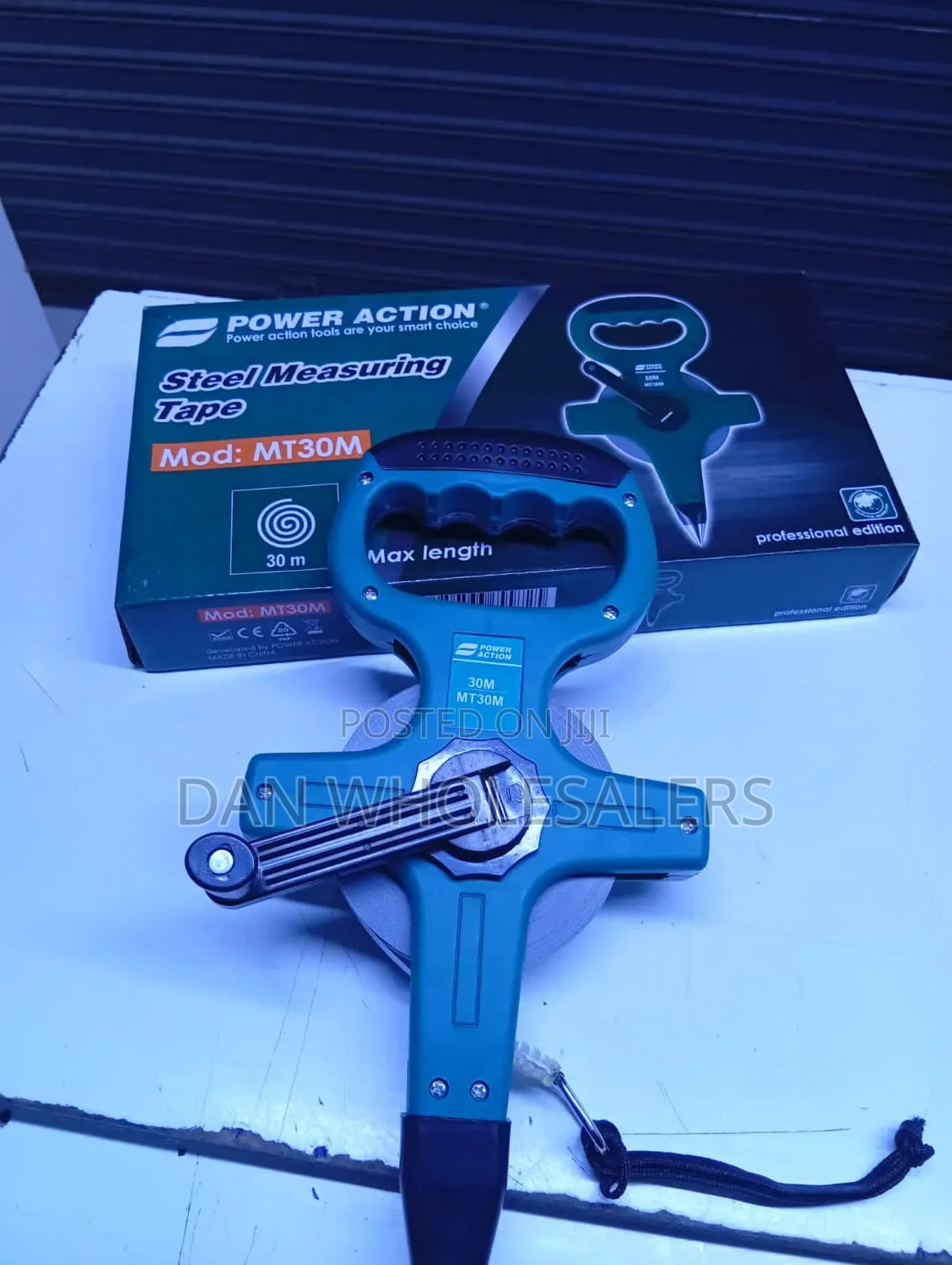 Power Action Steel Measuring Tape
30meters
