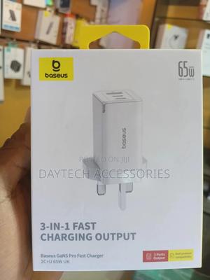Baseus Gan5 Pro Fast Charger 2c+U 65w - Uk Plug - thumbnail 2