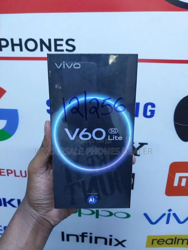 New Vivo V60 Lite 256 GB Black