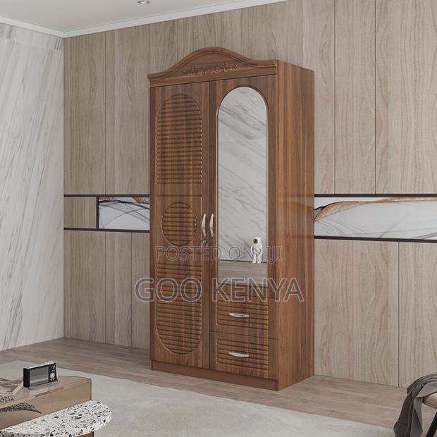 Home Wardrobe; Modern Bedroom Closet – Mdf Wardrobe With Mirrors - thumbnail 6