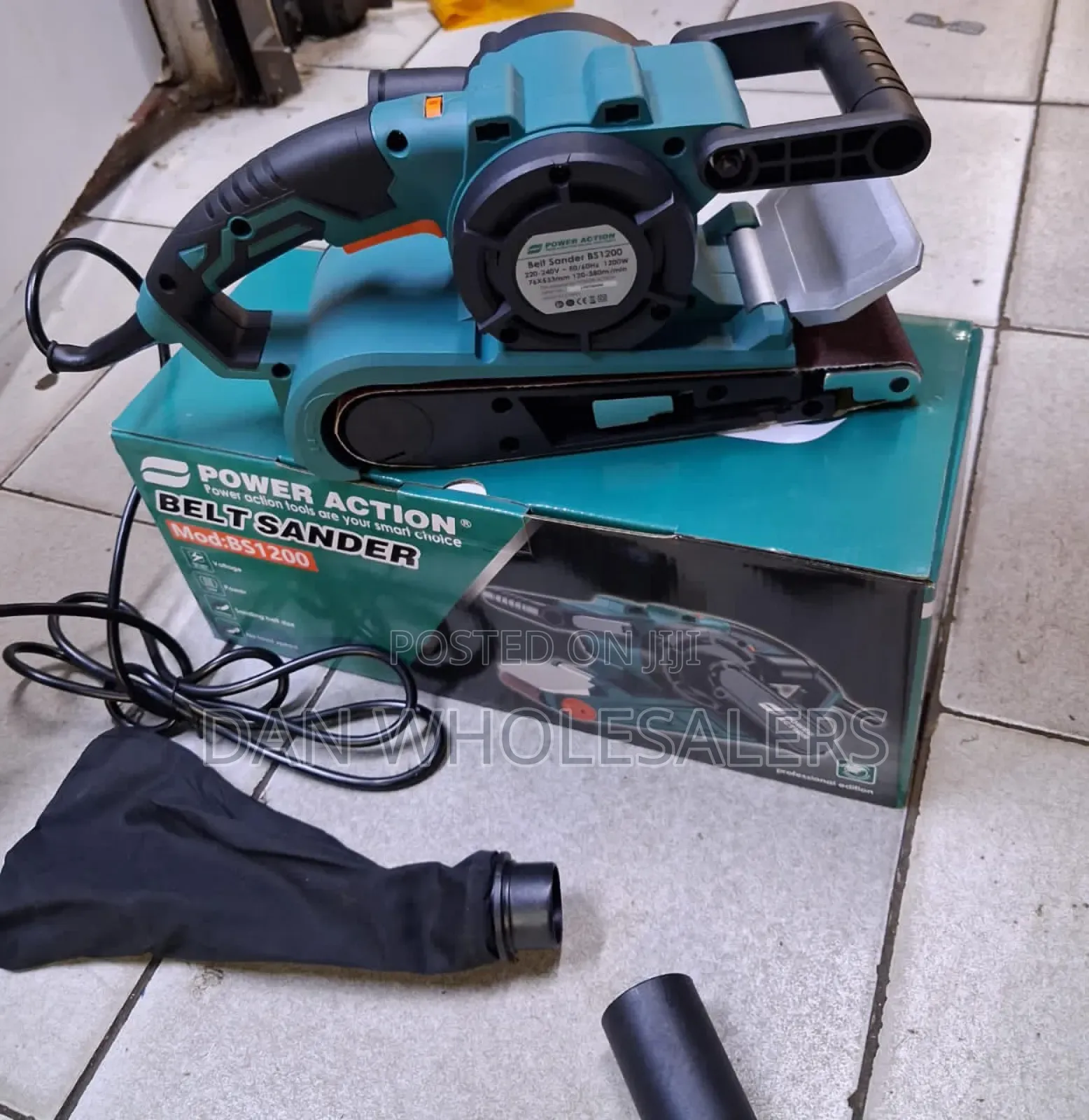 Power Action Belt Sander
1200 Watts