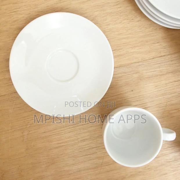 6pcs Signature Plain Cup Saucer 14cl - thumbnail 4