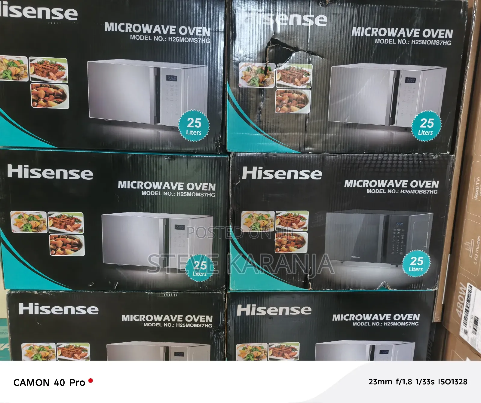 Hisnse 25l Microwave With Grill