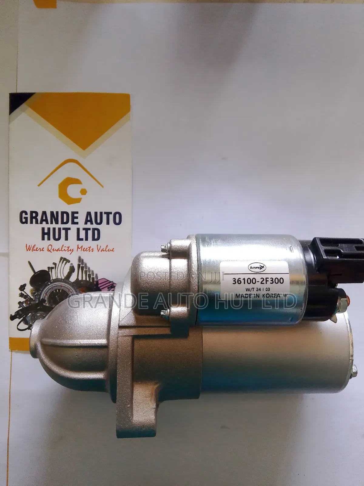 Starter Motor Kia Sorento 2012 Diesel (Autotexx Brand)