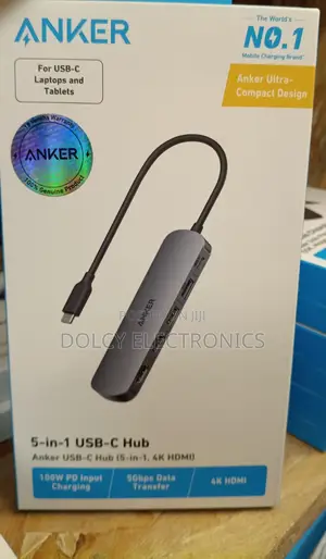 Anker 5 In 1 Usb-c Hub