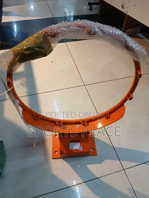 Dual Hydraulic Spring Basketball Rim/Ring - Single