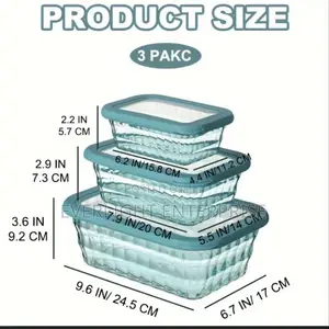 3in1 Acrylic Storage Containers