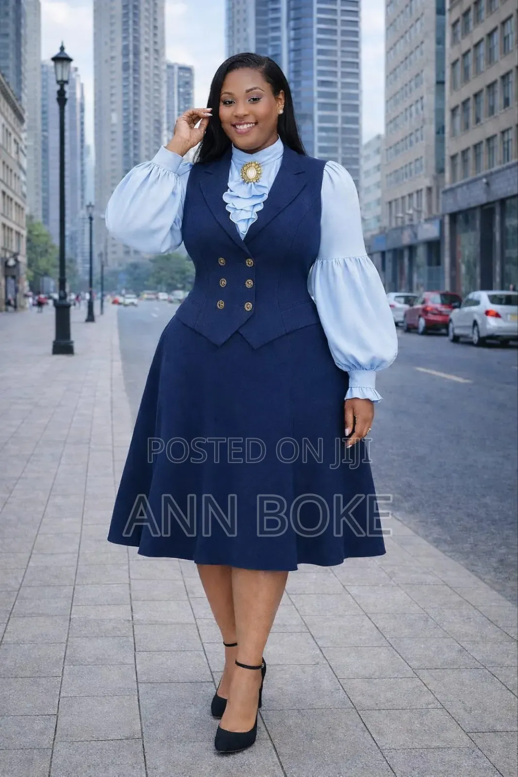 Skater Dress Half Coat*
 *Quality