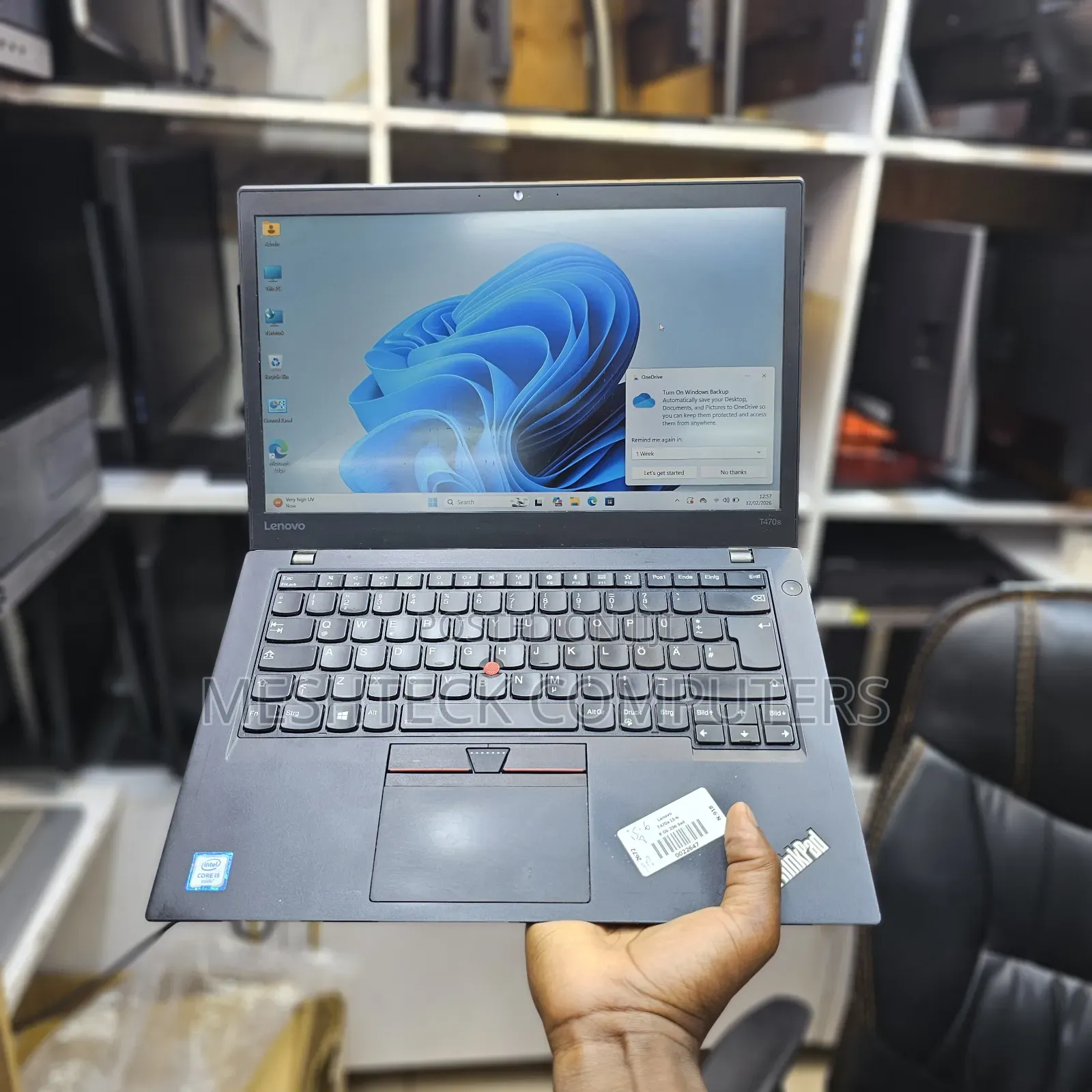 Laptop Lenovo ThinkPad T470s 8GB Intel Core I5 SSD 256GB