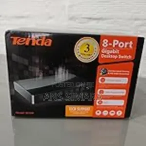 Tenda Sg108 8-Port Gigabit Ethernet Switch.