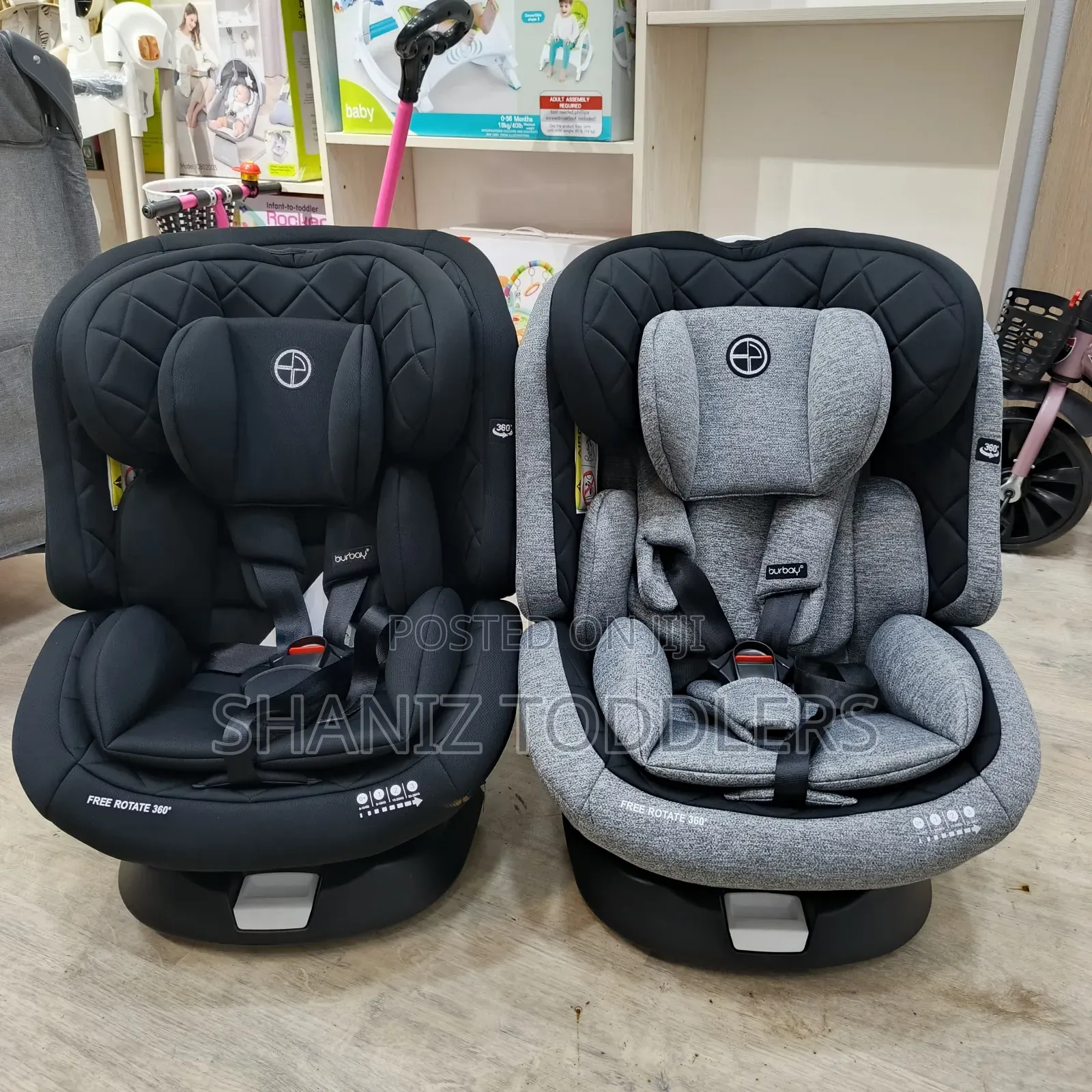 Padded Isofix Infant Carseat