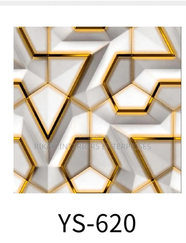 Unique White and Gold Wallpaper - main view