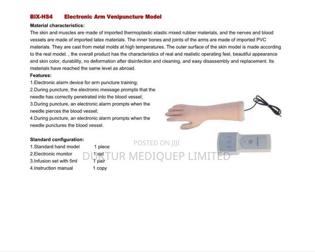 Electronic Iv Training Arm Model - main view