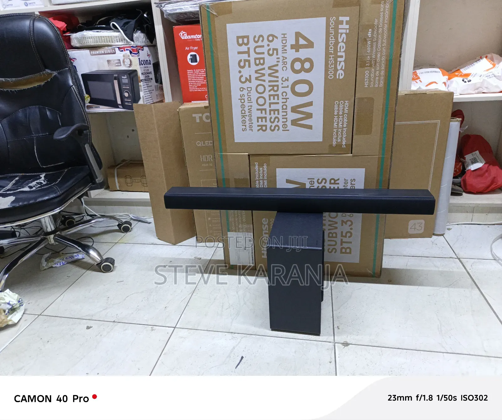 Hisense Sound Bar 480w Hs3100