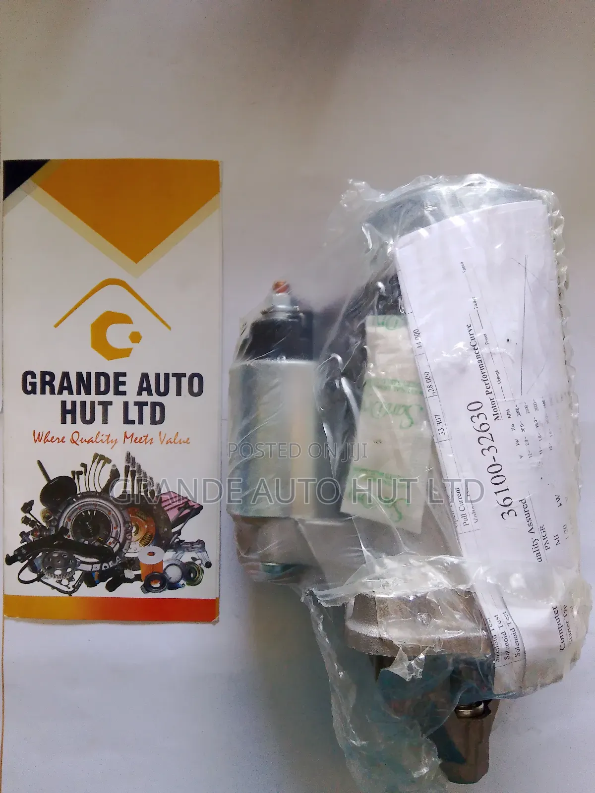 Starter Motor Hyundai Sonata (Denki Brand)
