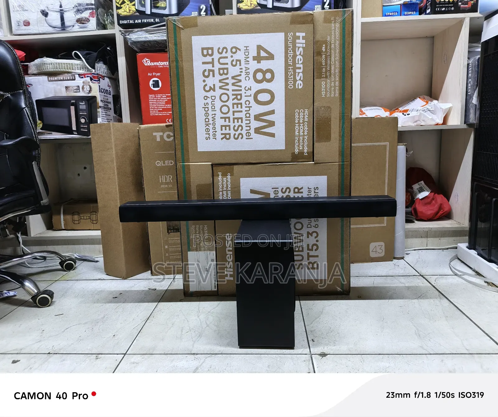 Hs3100 Hisense Soundbar 480w Output