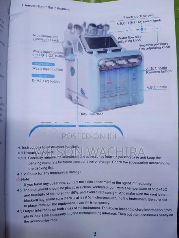 Hydro Facial 7 in 1 Machine - thumbnail 3