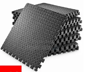 Flecked Rubber Interlocking Mats