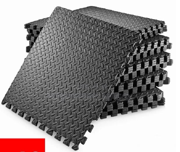 Flecked Rubber Interlocking Mats - main view