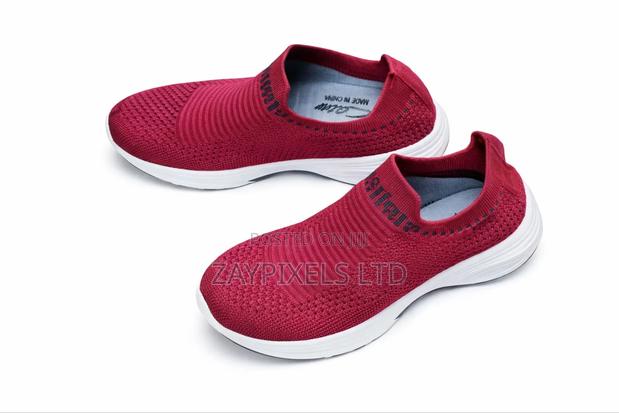 Maroon Sneakers - main view