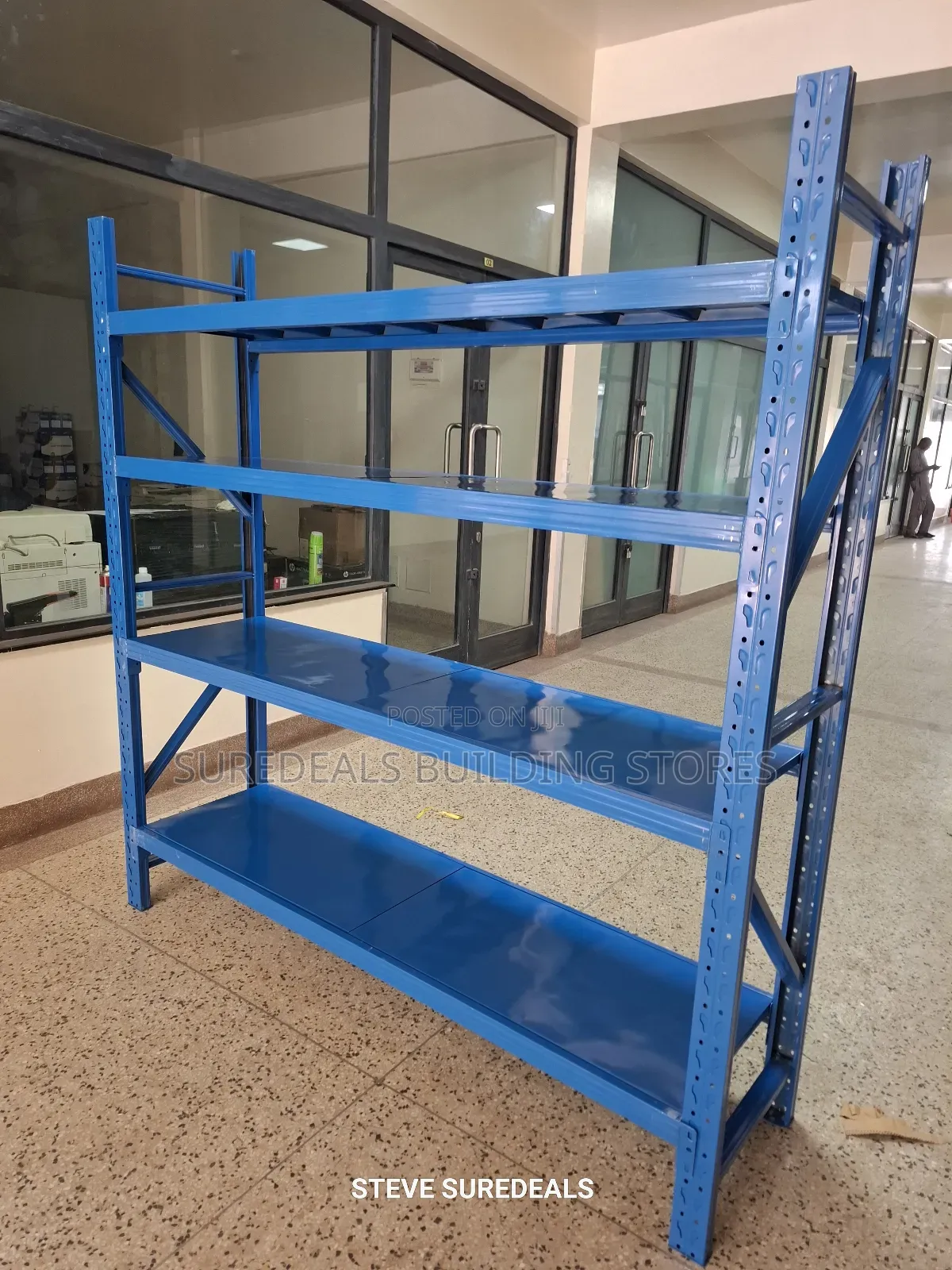 Heavy-duty Metal Warehouse Storage Rack Or Shelving Unit,