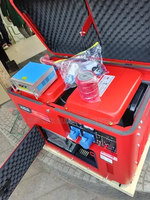 Aico 8kva Single Phase Super Silent Diesel Generator With Ats