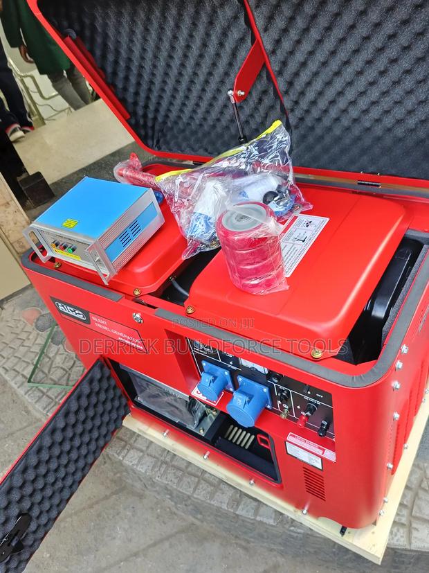 Aico 8kva Single Phase Super Silent Diesel Generator With Ats - thumbnail 3