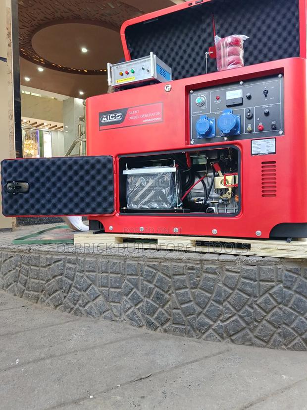 Aico 10kva Single Phase Super Silent Diesel Generator With Ats - thumbnail 3