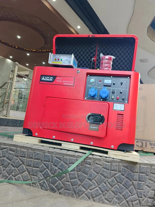 Aico 10kva Single Phase Super Silent Diesel Generator With Ats - thumbnail 4