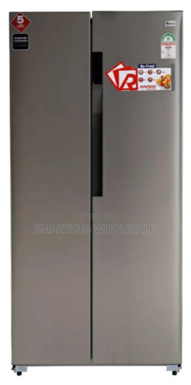 Ramtons Rf/319 430ltrs Side by Side Led Refrigerator – No Frost